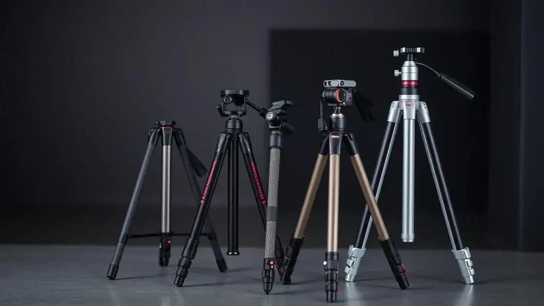 Melhores tripés para estabilidade