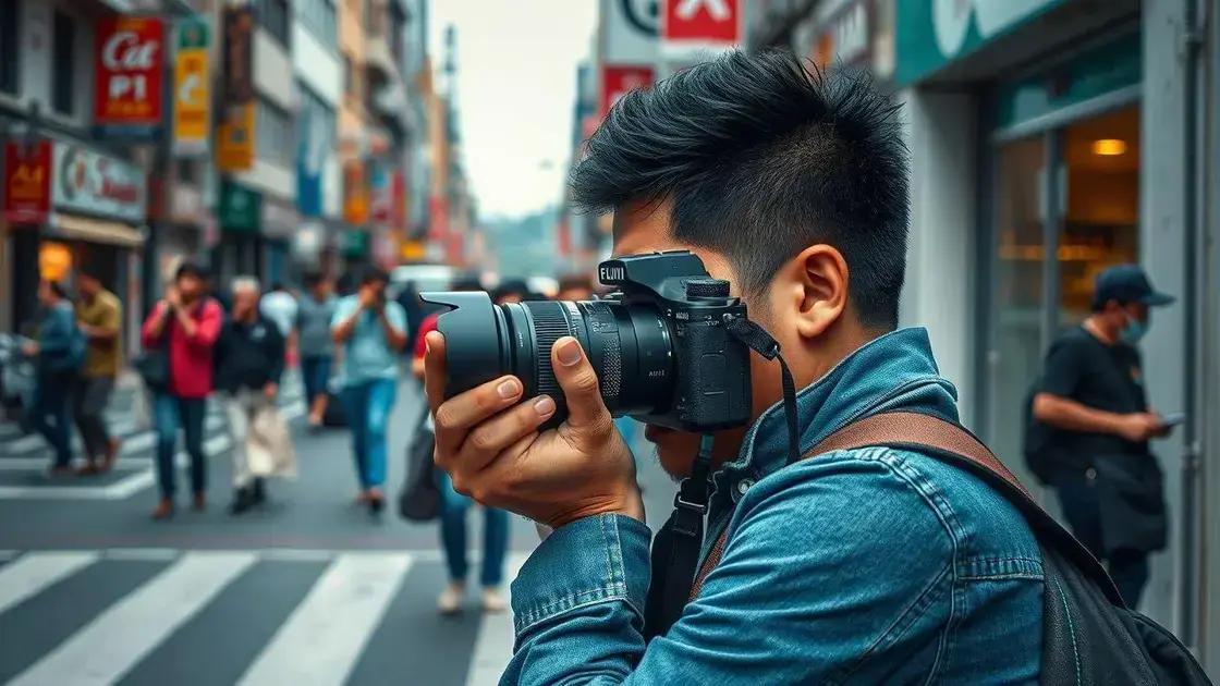 Dicas de uso para fotografia de rua com Fujifilm