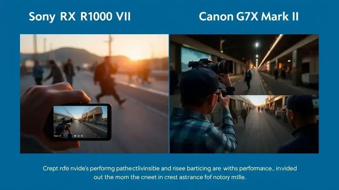 Desempenho em vídeo: capturando momentos Desempenho em vídeo: capturando momentos