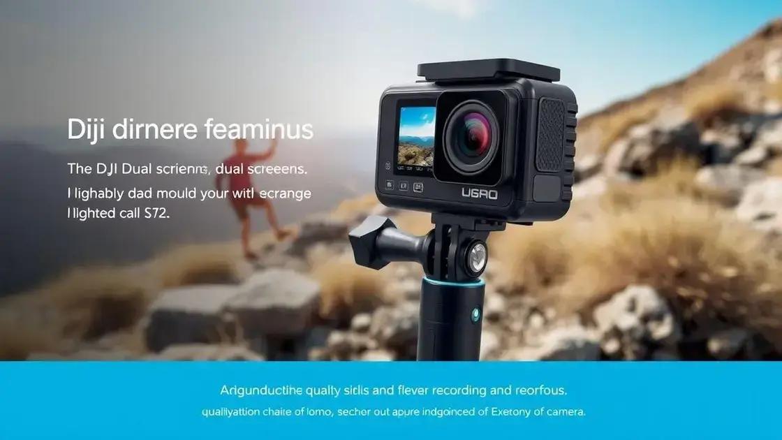 Recursos avançados da DJI Osmo Action