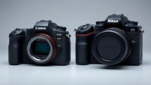 Comparativo câmeras semiprofissionais Canon EOS RP vs Nikon Z5