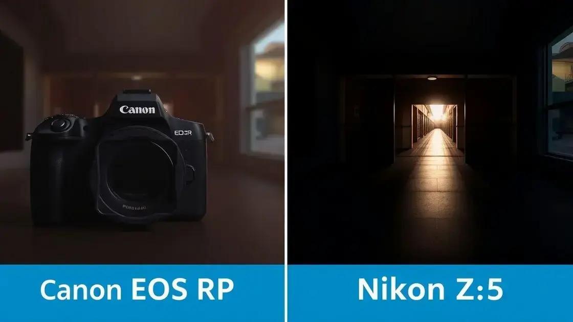Qualidade de imagem: Canon EOS RP vs Nikon Z5