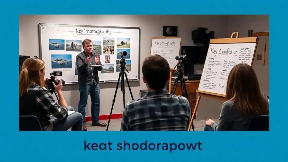 O que esperar de um bom curso de fotografia