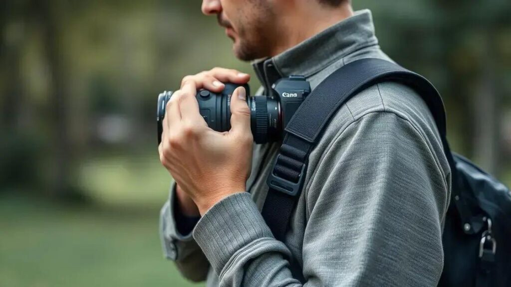 Worldview alça de ombro para câmera fotográfica: capture a essência única!