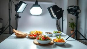 Melhor iluminação para fotografia de comida na Amazon: Dicas essenciais