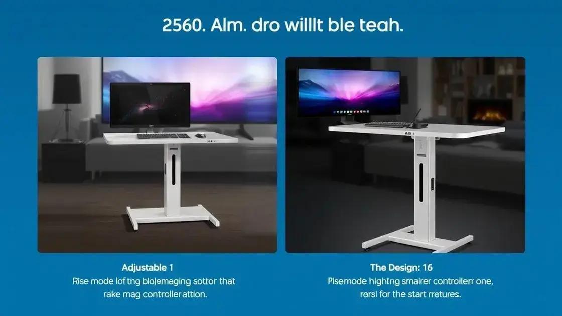 Principais características e especificações