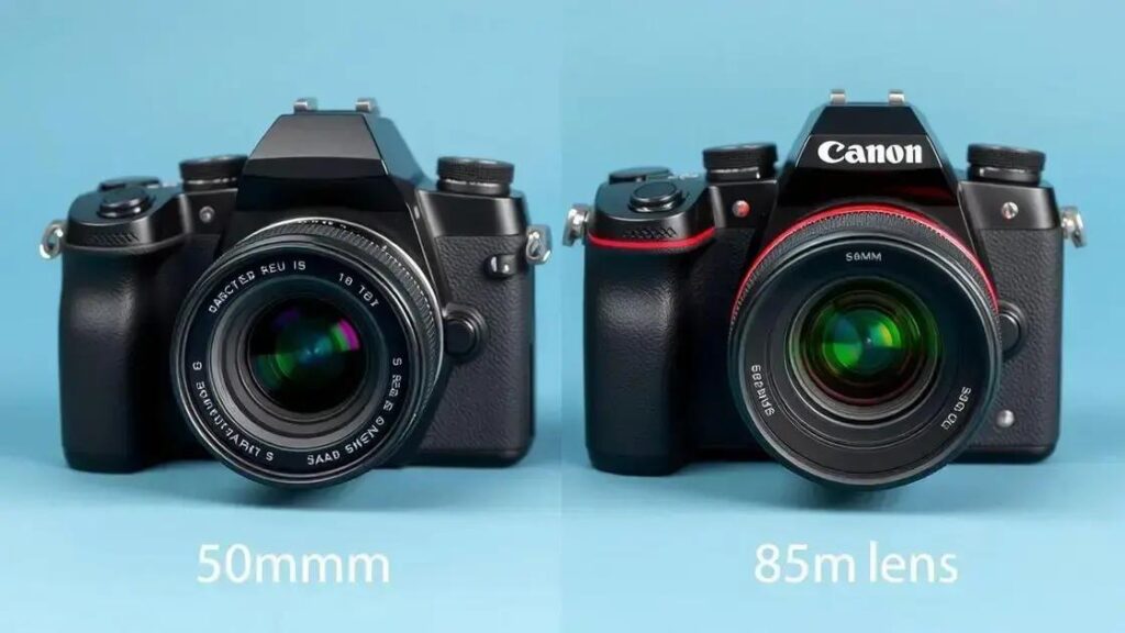 Comparativo lente 50mm vs 85mm para retratos: qual escolher para suas fotos?