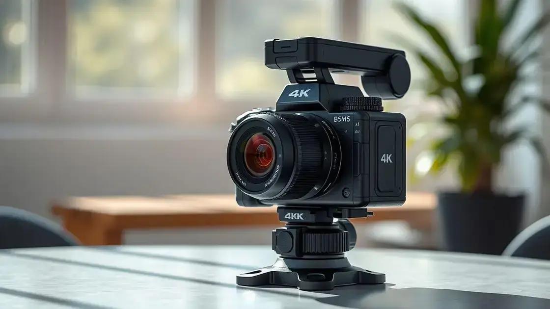 Câmera com gravação em 4K até R$ 3000: qualidade impressionante com baixo custo