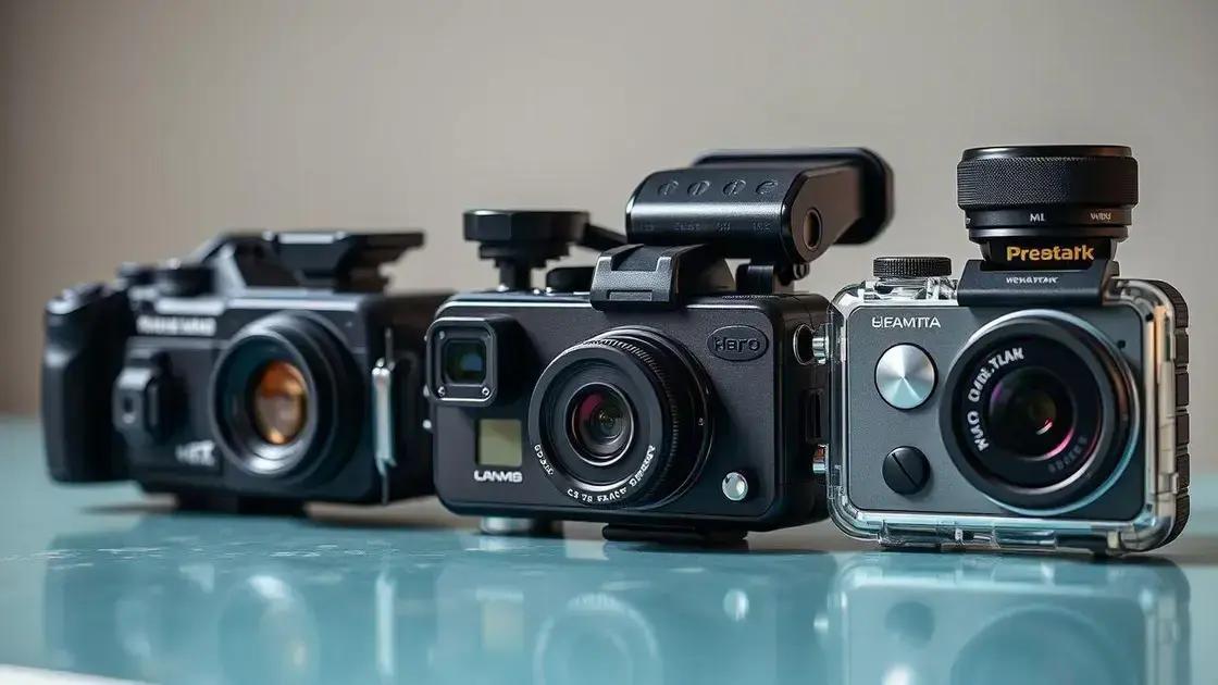 Os melhores modelos de câmeras resistentes Os melhores modelos de câmeras resistentes