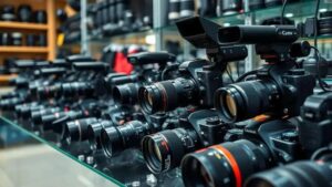 Como escolher a primeira câmera profissional: dicas essenciais para iniciantes