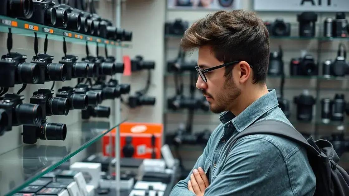 O que considerar na compra da sua primeira câmera O que considerar na compra da sua primeira câmera